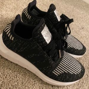 Black sparkle Adidas